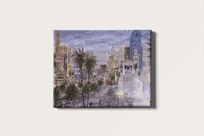 Painting By Numbers - Las Vegas Strip