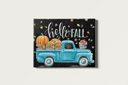 Painting By Numbers - Fall Pumpkins