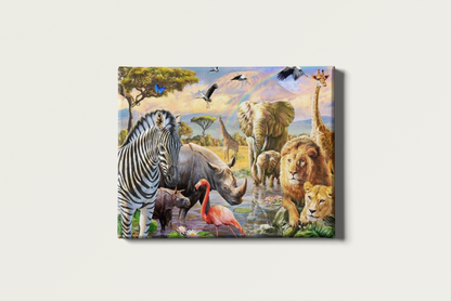 Painting By Numbers - Animal Kingdom