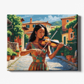 The Violinist Paint by Numbers Kit for Adults & Teens